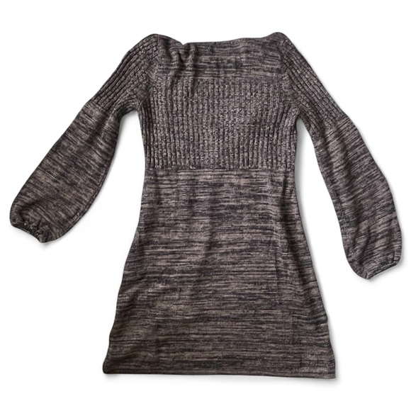 Calvin Klein Sweater Dress Women’s Size L Cowl Neck Long Sleeve Knit Knee Length - Picture 2 of 7